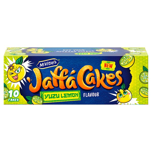 McVitie's Yuzu Lemon Jaffa Cakes 12 x 110g (10 Cakes per Pack)